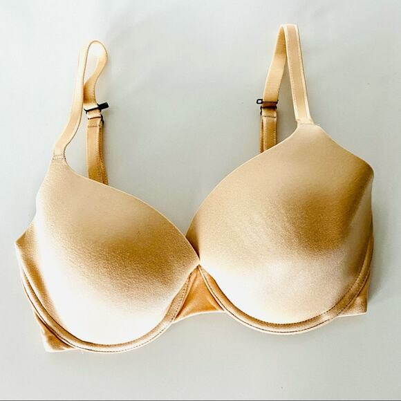 NEW NORDSTROM BP Nude Cream Tan Beige Convertible Racerback Underwire Bra 32DD - Picture 2 of 7